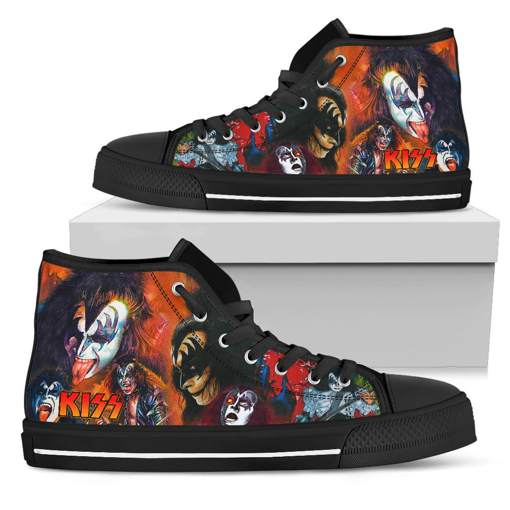 Kiss Shoes 07 – High Top Shoe Gift – Kiss Gift – Unique Gift – Meaning Gift