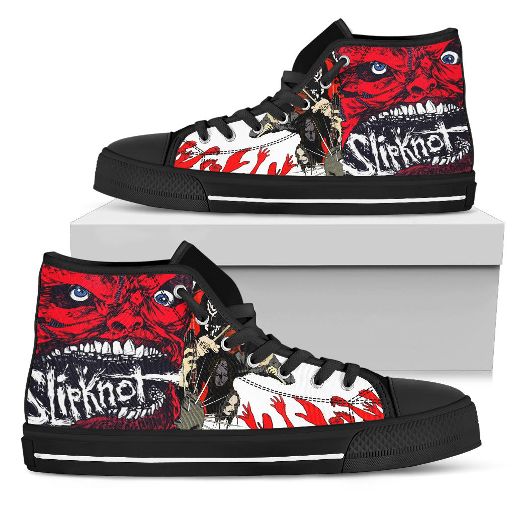 Slipknot Shoes 11 – High Top Shoe Gift – Slipknot Gift – Unique Gift ...